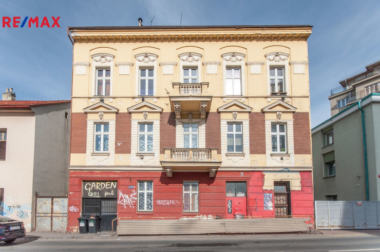 Prodej činžovního domu v atraktivní rozvojové oblasti mezi Karlínem a Libní
